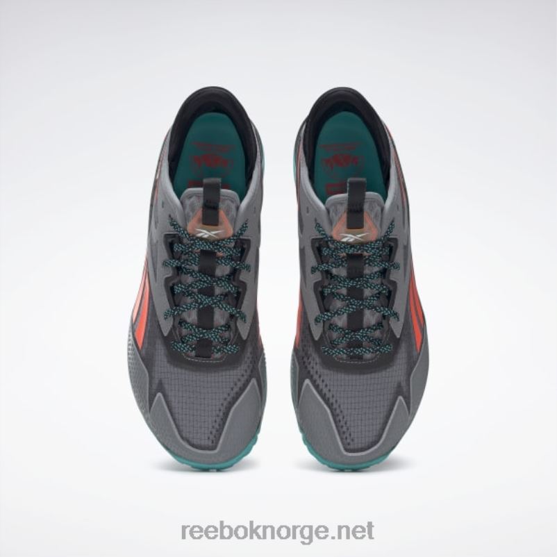 ren grå 5/kjerne sort/klassisk blågrønn 2X42N1063 Reebok nano x2 tr adventure treningssko for menn - Bilde 10