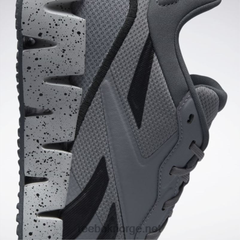 ren grå 5/ren grå 7/kjerne sort 2X42N220 Reebok zig dynamica 4 sko - Bilde 7