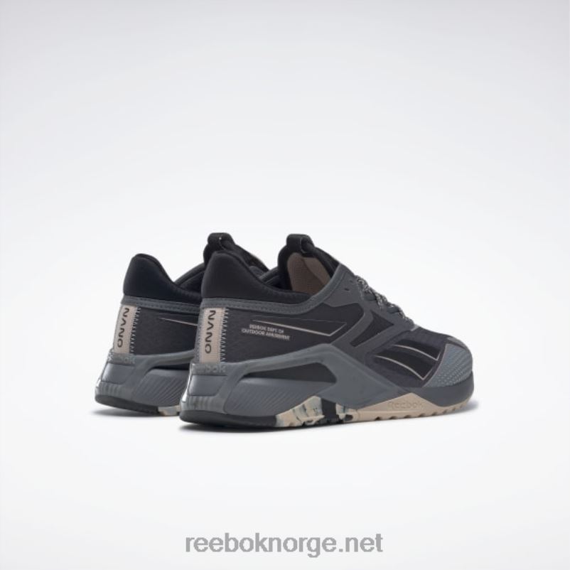 ren grå 6/kjerne sort/myk ecru 2X42N1049 Reebok nano x2 tr adventure treningssko for menn - Bilde 4