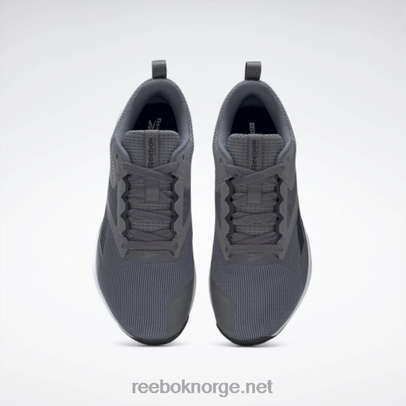 ren grå 6/kjerne svart/ren grå 3 2X42N1088 Reebok nanoflex tr 2.0 treningssko for menn - Bilde 6