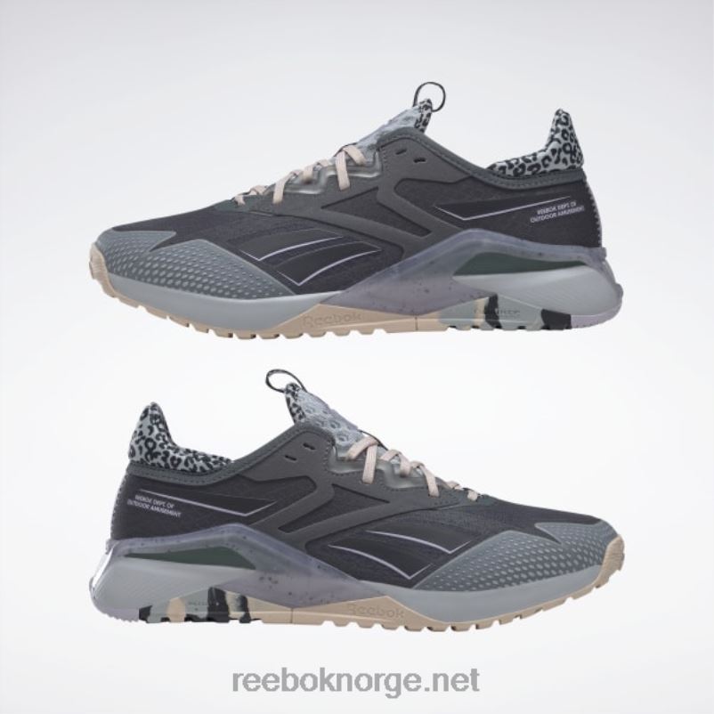 ren grå 6/ren grå 3/ren grå 7 2X42N203 Reebok nano x2 tr adventure treningssko for kvinner - Bilde 9