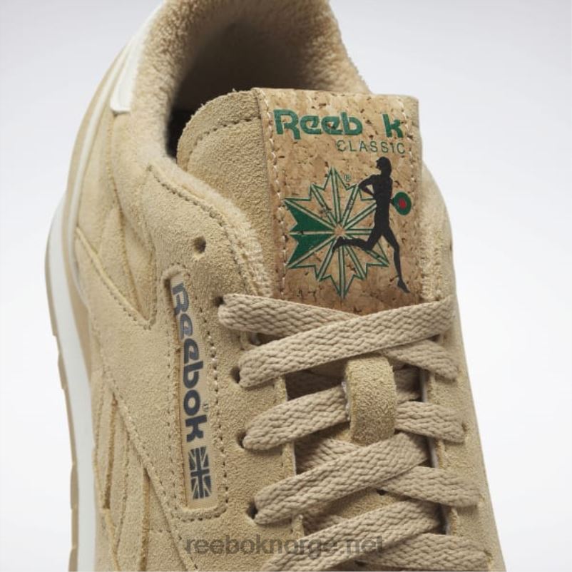sahara/glen green/reebok gummigummi-04 2X42N349 Reebok klassiske lær 1983 vintage sko - Bilde 7