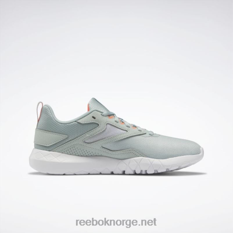 seaside grå/ftwr hvit/oransje bluss 2X42N184 Reebok flexagon energy 4 treningssko for kvinner - Bilde 2