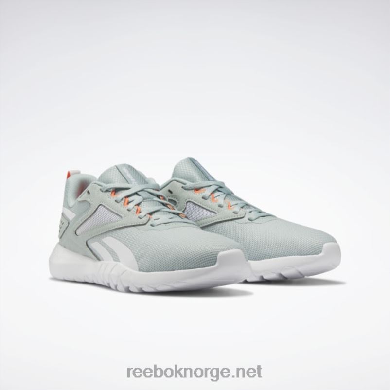 seaside grå/ftwr hvit/oransje bluss 2X42N184 Reebok flexagon energy 4 treningssko for kvinner - Bilde 3