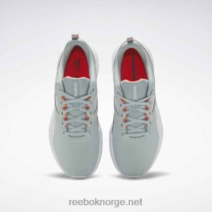 seaside grå/ftwr hvit/oransje bluss 2X42N184 Reebok flexagon energy 4 treningssko for kvinner - Bilde 6