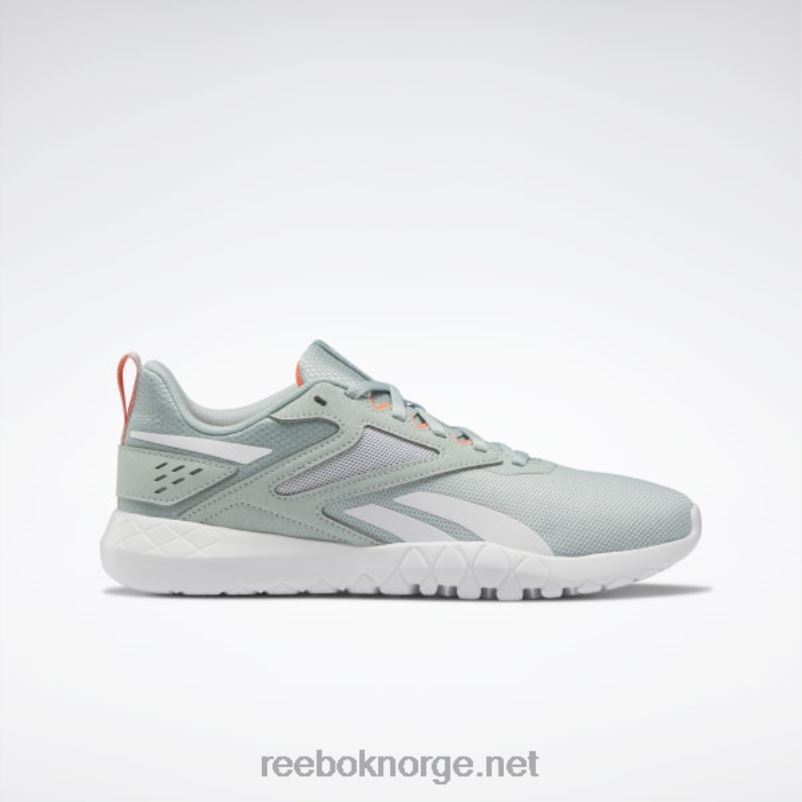 seaside grå/ftwr hvit/oransje bluss 2X42N184 Reebok flexagon energy 4 treningssko for kvinner - Bilde 1