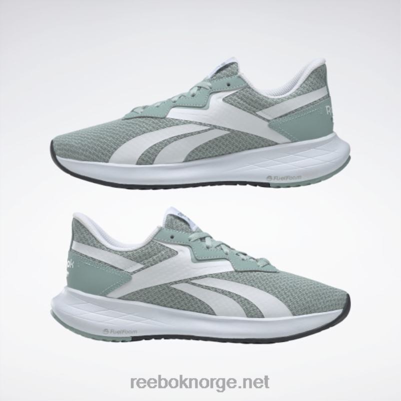 seaside grå/ftwr hvit/ren grå 8 2X42N628 Reebok energen pluss 2 løpesko for kvinner - Bilde 9