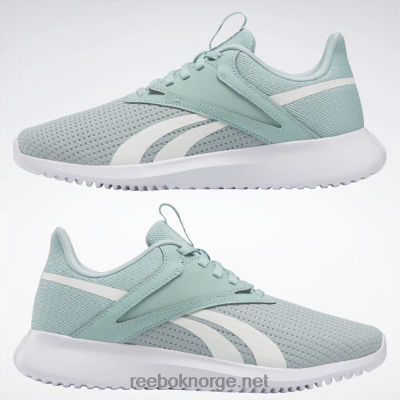 seaside grå/ren grå 1/matt sølv 2X42N160 Reebok fluxlite treningssko for kvinner - Bilde 9