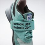 semi klassisk blågrønn/sjøsidegrå/ftwr hvit 2X42N943 Reebok legacy lifter ii vektløftersko for kvinner - Bilde 7