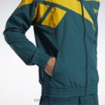 Skoggrønn 2X42N351 Reebok klassiske vektor treningsjakke - Bilde 4