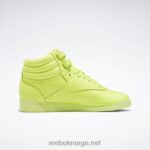 solsyre gul/ftwr hvit 2X42N150 Reebok freestyle hi damesko - Bilde 2
