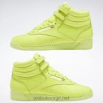 solsyre gul/ftwr hvit 2X42N150 Reebok freestyle hi damesko - Bilde 9