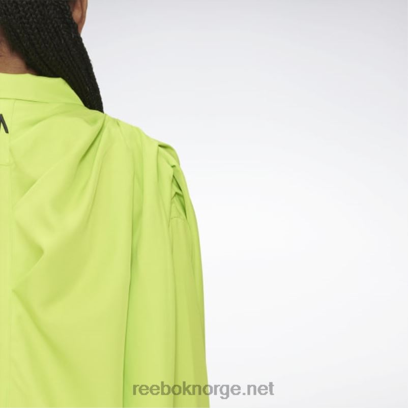 sonisk grønn 2X42N236 Reebok pyer moss drapert button-down skjorte - Bilde 4
