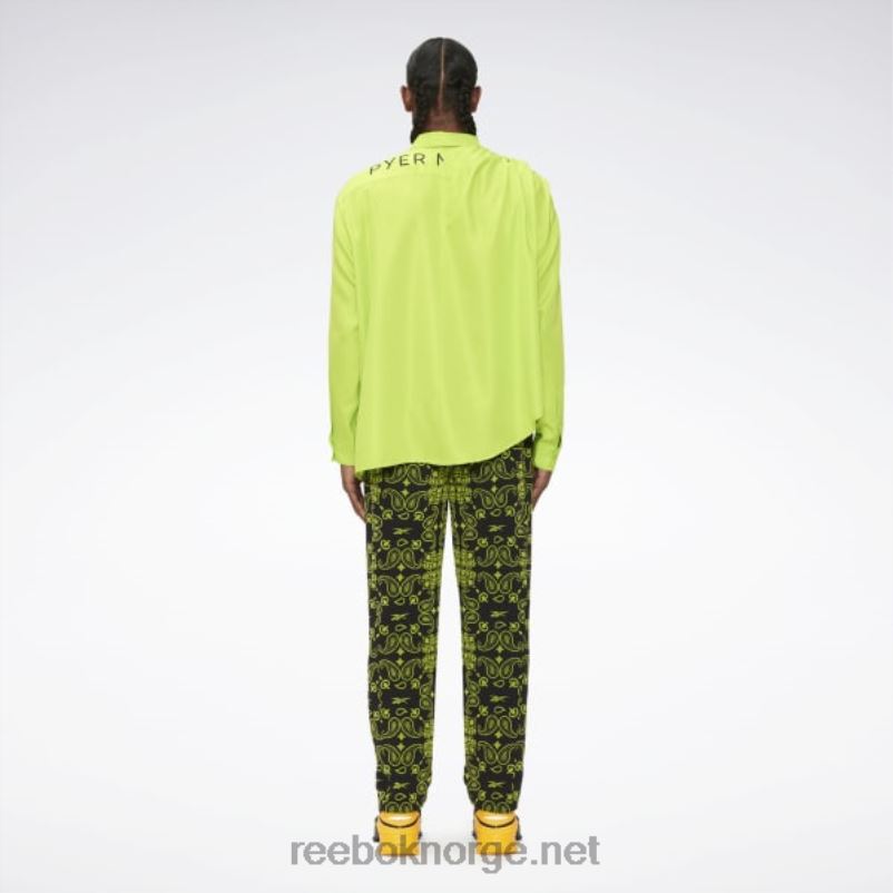 sonisk grønn 2X42N236 Reebok pyer moss drapert button-down skjorte - Bilde 7