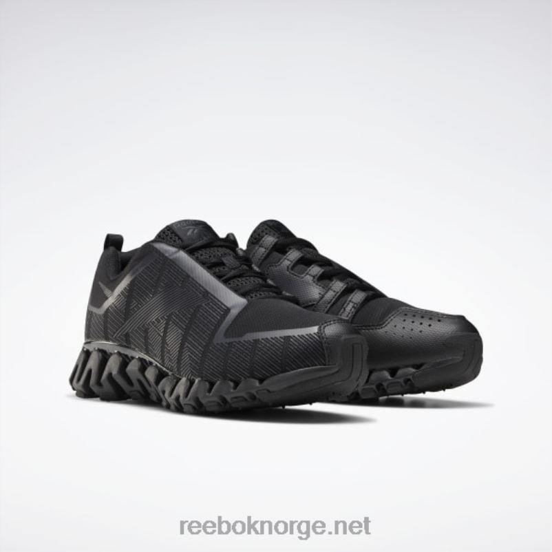 sort/kaldgrå 7/ftwr hvit 2X42N1032 Reebok zigwild trail 6 herresko - Bilde 5