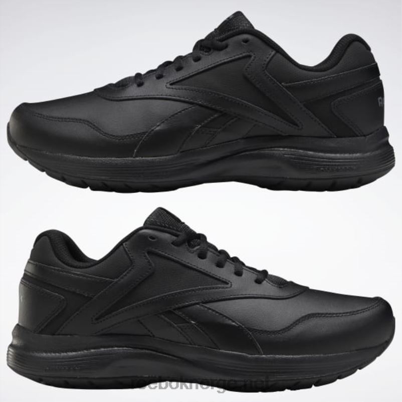 sort/kaldgrå/kollegial kongelig 2X42N1045 Reebok walk ultra 7 dmx max ekstra brede herresko - Bilde 3