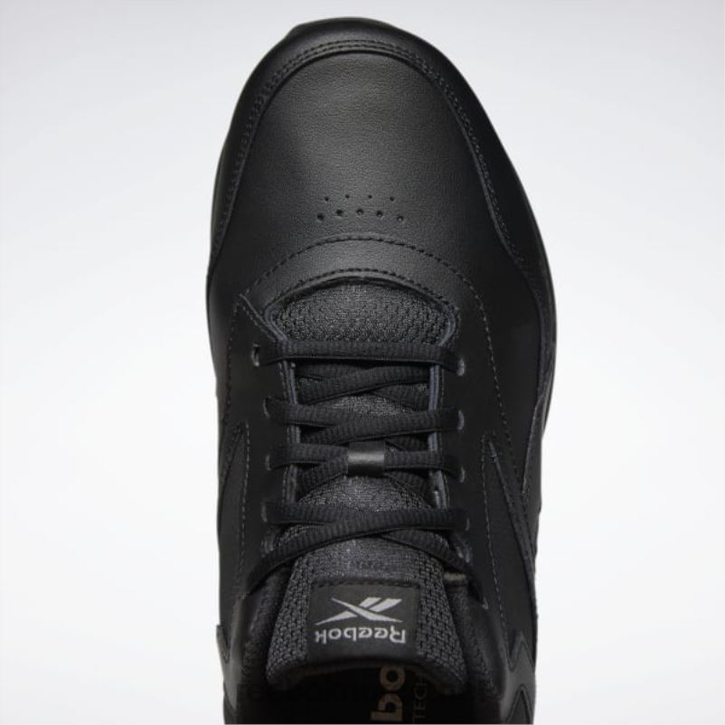 sort/kaldgrå/kollegial kongelig 2X42N1045 Reebok walk ultra 7 dmx max ekstra brede herresko - Bilde 9
