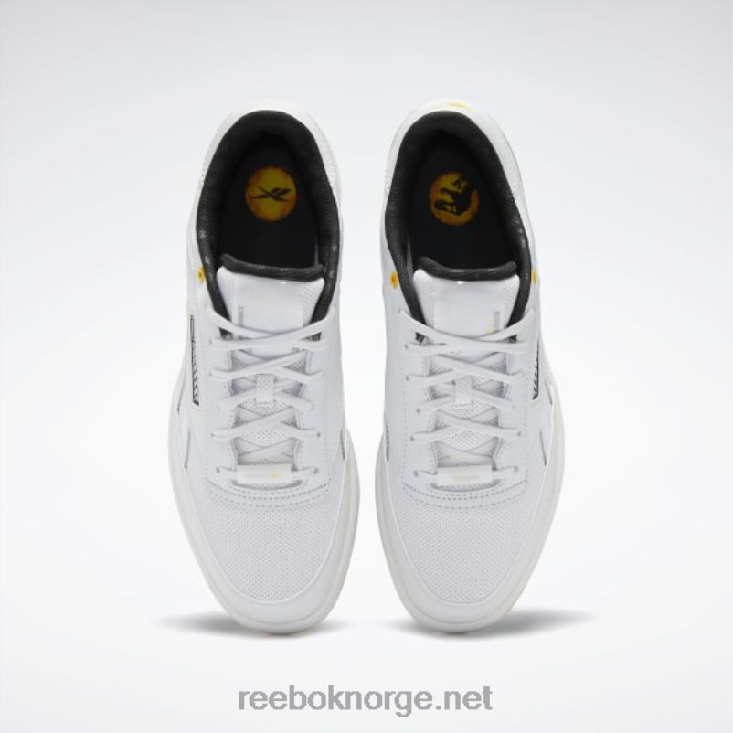 sprit hvit/sølv met./bane gull 2X42N1086 Reebok jurassic world club c revenge herresko - Bilde 8