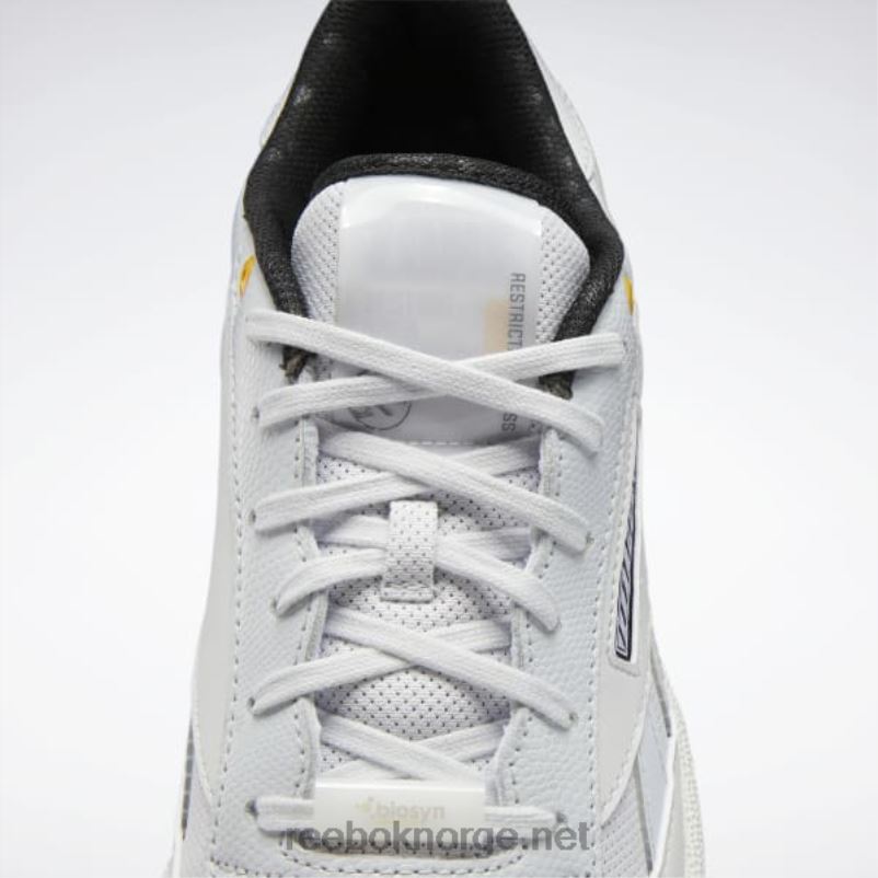 sprit hvit/sølv met./bane gull 2X42N1086 Reebok jurassic world club c revenge herresko - Bilde 9
