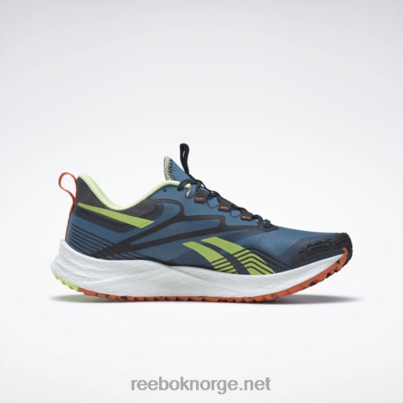 stålblå s23-r/kjernesort/energiglød 2X42N1151 Reebok floatride energy 4 adventure joggesko for menn - Bilde 2