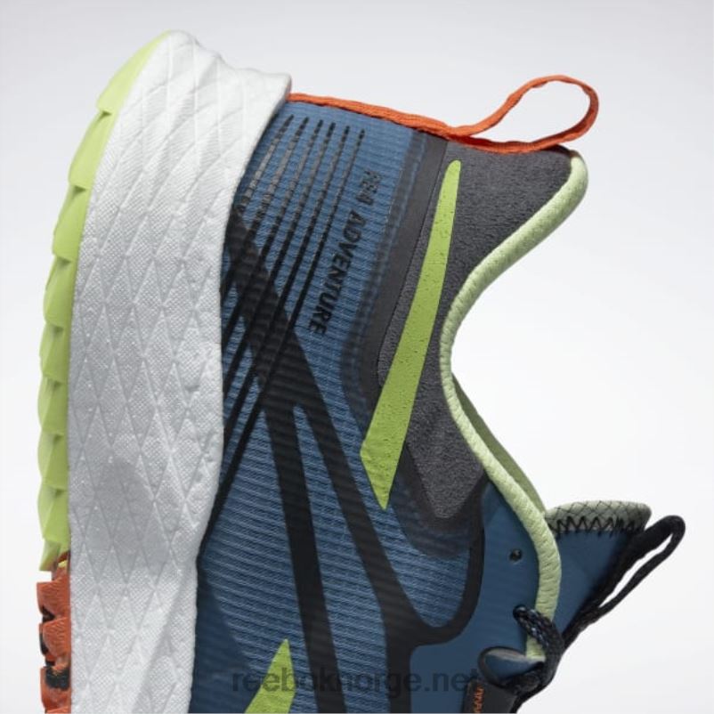 stålblå s23-r/kjernesort/energiglød 2X42N1151 Reebok floatride energy 4 adventure joggesko for menn - Bilde 7