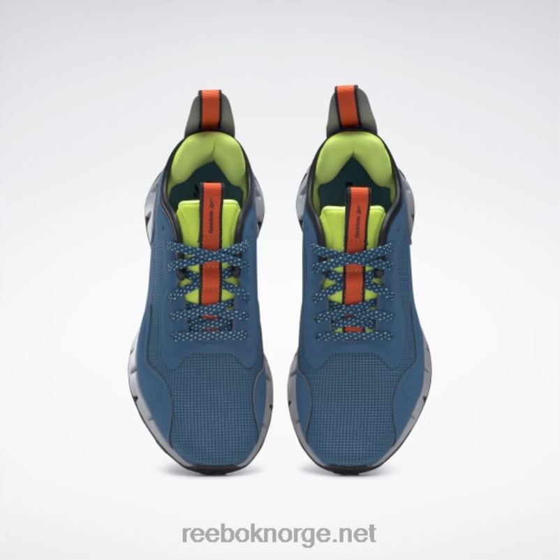 stålblå s23-r/solsyre gul/ren grå 3 2X42N368 Reebok zig dynamica adventure damesko - Bilde 6