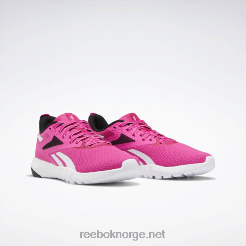 stolt rosa/kjernesort/ftwr hvit 2X42N341 Reebok flexagon force 4 treningssko for kvinner - Bilde 3