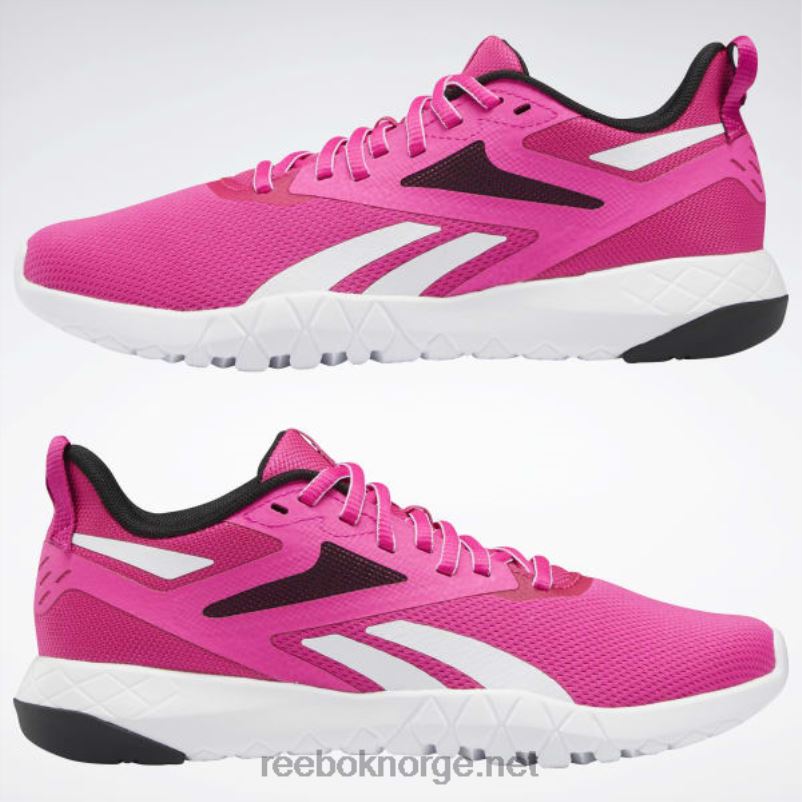 stolt rosa/kjernesort/ftwr hvit 2X42N341 Reebok flexagon force 4 treningssko for kvinner - Bilde 9