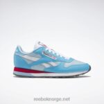 strålende aqua/blå perle/ftwr hvit 2X42N201 Reebok klassiske skinnsko