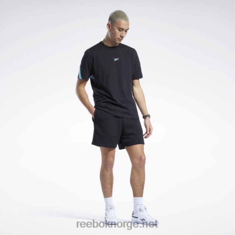 svart 2X42N355 Reebok klassisk merkevare stolt t-skjorte - Bilde 5