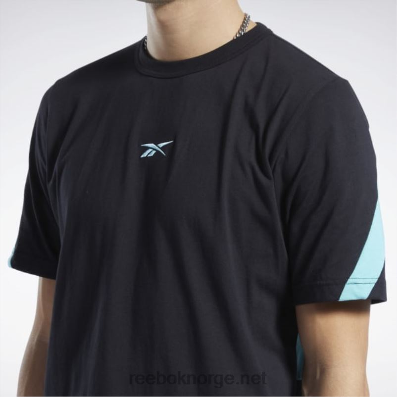 svart 2X42N355 Reebok klassisk merkevare stolt t-skjorte - Bilde 7