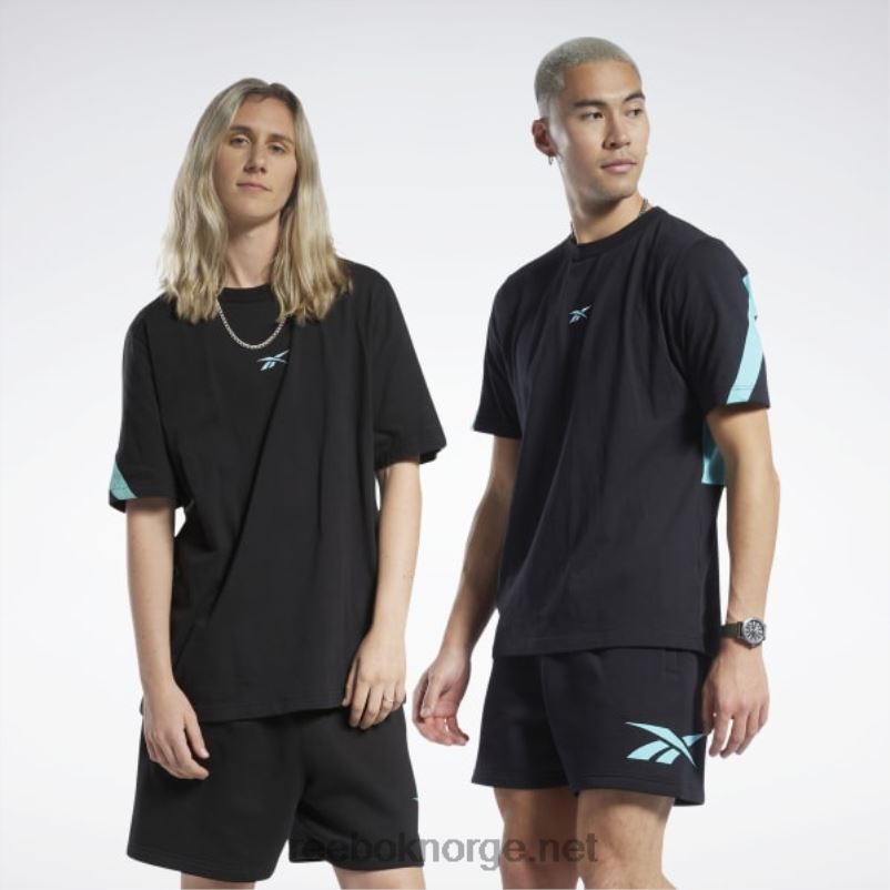 svart_2x42n355_reebok_klassisk_merkevare_stolt_t_skjorte.jpg svart 2X42N355 Reebok klassisk merkevare stolt t-skjorte - Bilde 1