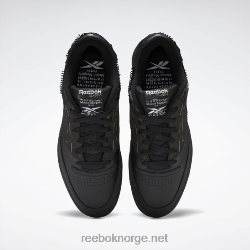 svart/ftwr hvit 2X42N332 Reebok maison margiela club c memory of shoes - Bilde 6