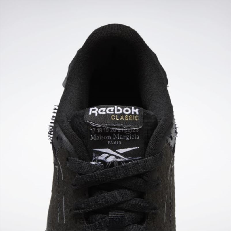 svart/ftwr hvit 2X42N332 Reebok maison margiela club c memory of shoes - Bilde 7
