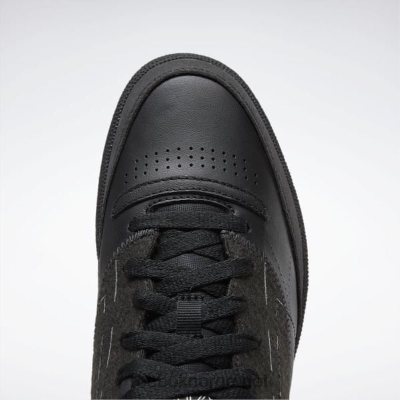 svart/ftwr hvit 2X42N332 Reebok maison margiela club c memory of shoes - Bilde 8