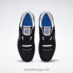 svart hvit 2X42N1179 Reebok klassiske nylon herresko - Bilde 8