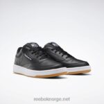 svart/hvit/gummi 2X42N1152 Reebok club c 85 herresko - Bilde 7