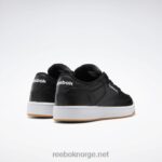 svart/hvit/gummi 2X42N1152 Reebok club c 85 herresko - Bilde 8