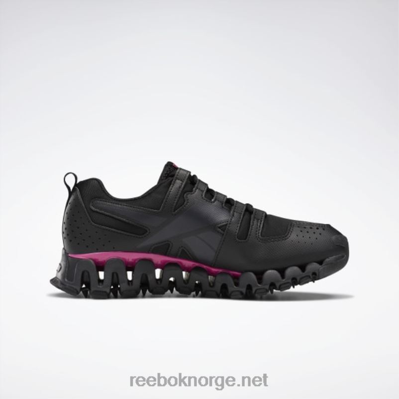 svart/kald grå 7/rosa 2X42N369 Reebok zigwild trail 6 damesko - Bilde 2
