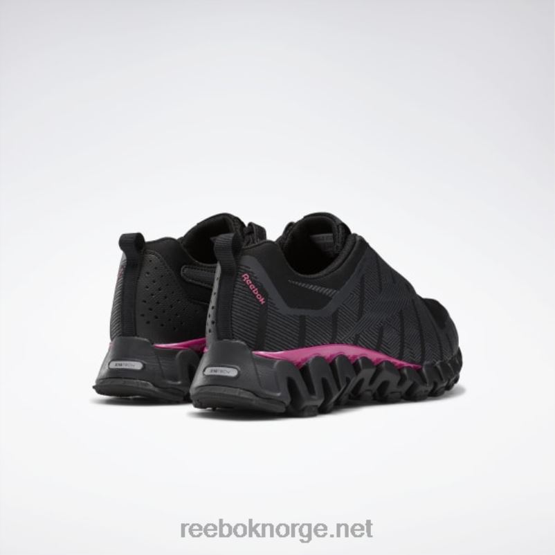svart/kald grå 7/rosa 2X42N369 Reebok zigwild trail 6 damesko - Bilde 4