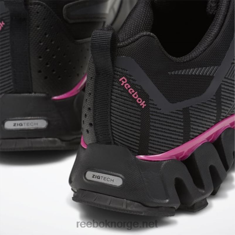 svart/kald grå 7/rosa 2X42N369 Reebok zigwild trail 6 damesko - Bilde 7