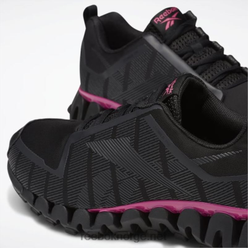 svart/kald grå 7/rosa 2X42N369 Reebok zigwild trail 6 damesko - Bilde 8