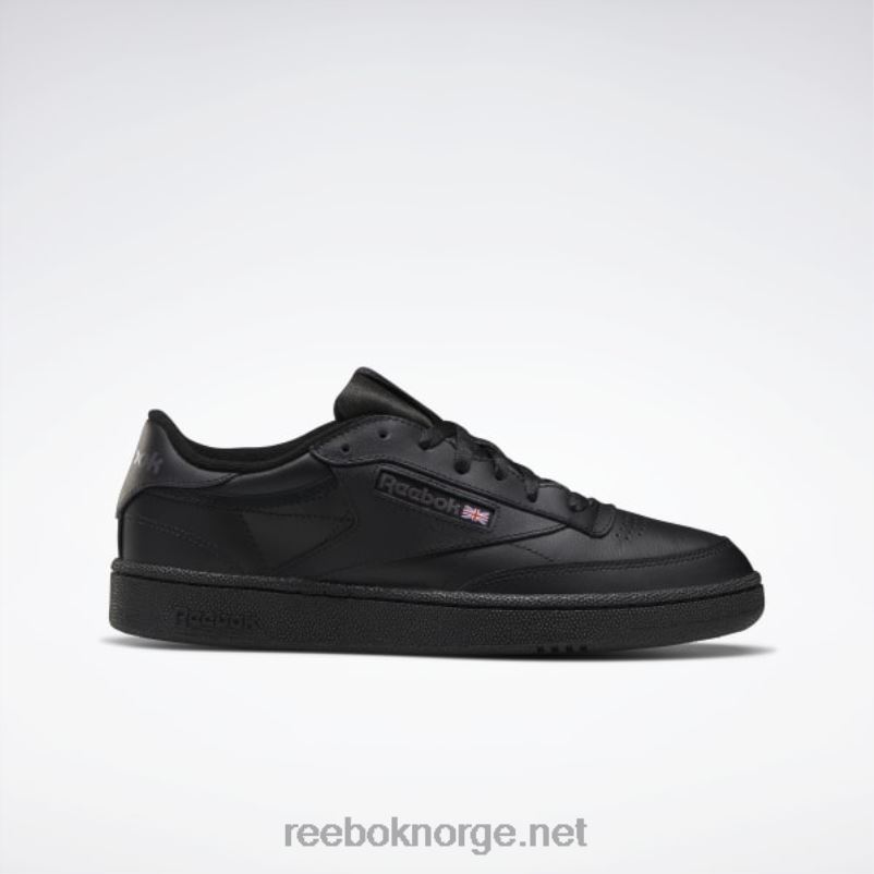 svart_kull_2x42n1048_reebok_club_c_85_herresko.jpg svart/kull 2X42N1048 Reebok club c 85 herresko - Bilde 1