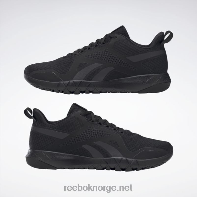 svart/ren grå 8 2X42N1037 Reebok flexagon force 3 wide 4e treningssko for menn - Bilde 9