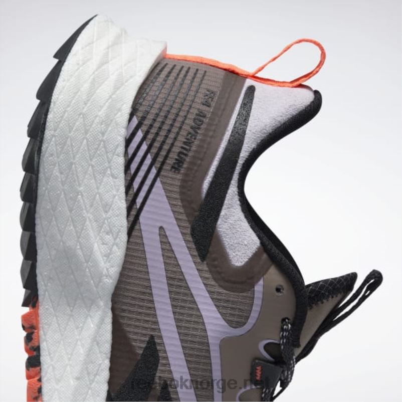 taupe/lilla oasis/kjerne sort 2X42N496 Reebok floatride energy 4 adventure løpesko for kvinner - Bilde 8
