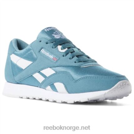 turkis/hvit 2X42N955 Reebok klassiske nylonfargede sko