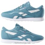 turkis/hvit 2X42N955 Reebok klassiske nylonfargede sko - Bilde 8