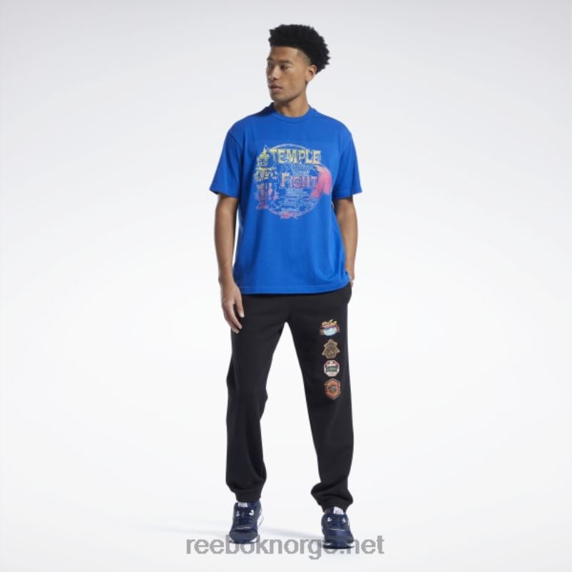 vektor blå 2X42N572 Reebok street fighter grafisk t-skjorte - Bilde 2