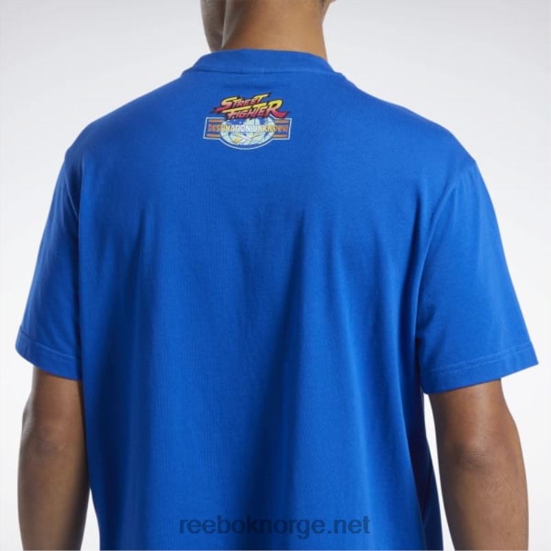 vektor blå 2X42N572 Reebok street fighter grafisk t-skjorte - Bilde 5