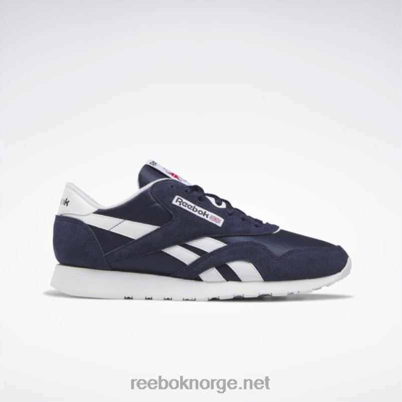 vektor_marine_ftwr_hvit_2x42n1083_reebok_klassiske_nylon_herresko.jpg vektor marine/ftwr hvit 2X42N1083 Reebok klassiske nylon herresko - Bilde 1